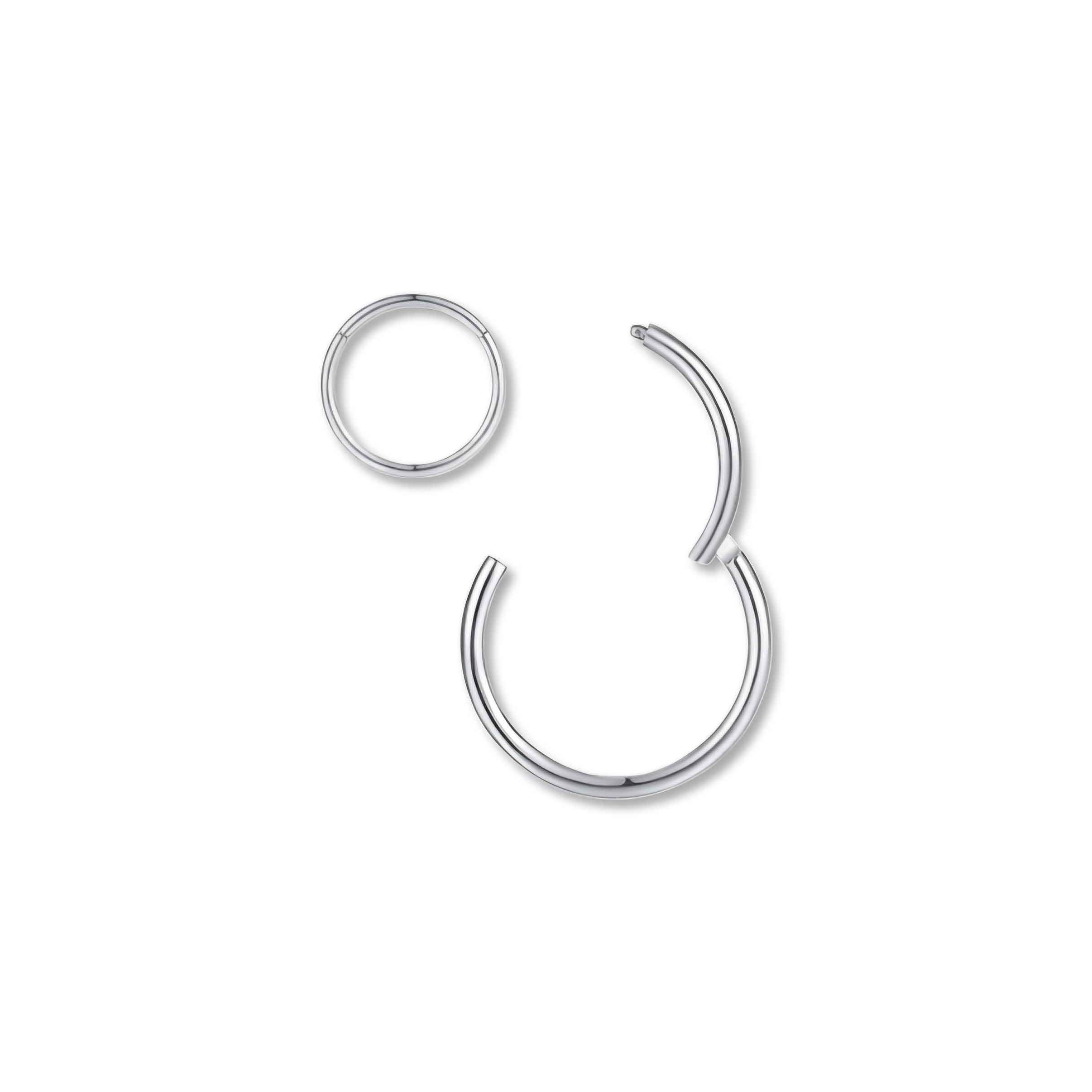 Argola Segmento Liso (6mm, 8mm, 10mm e 12mm)